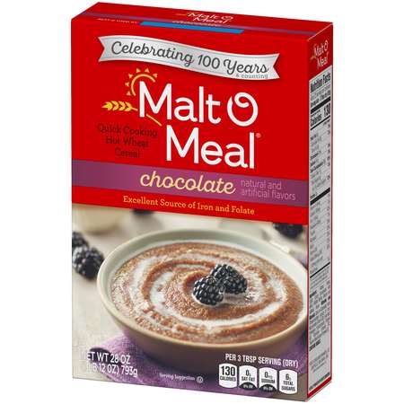 MALT O MEAL Malt O Meal Chocolate Malt-O-Meal 28 oz. Box, PK12 00136